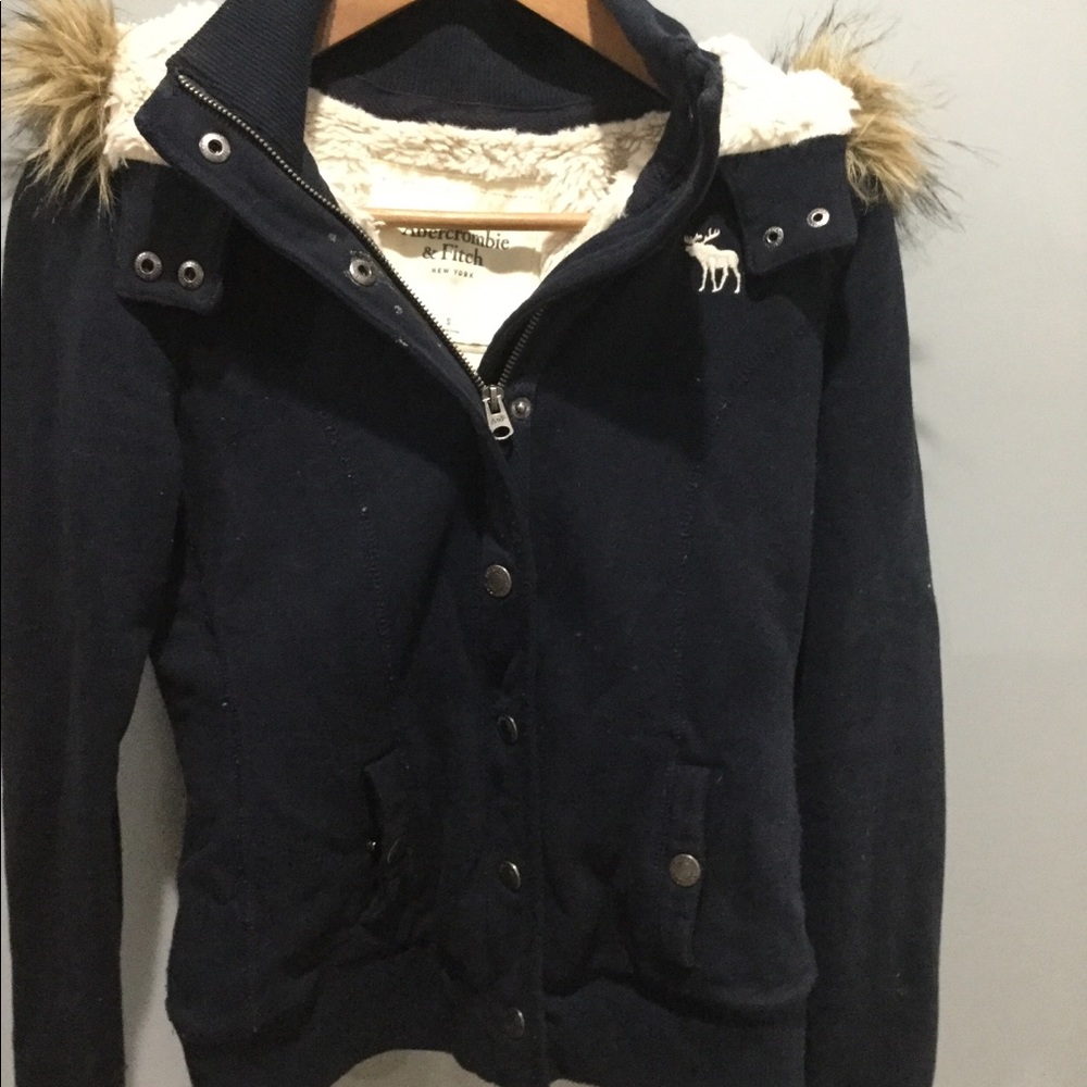 Abercrombie winter fur jacket